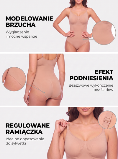 Cielisty - body modelujące, detale funkcji